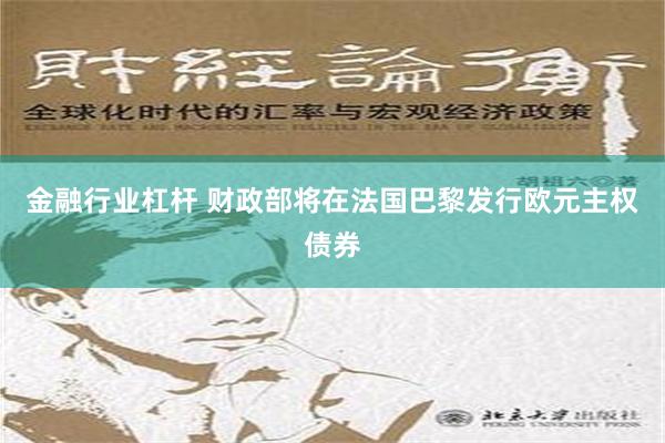 金融行业杠杆 财政部将在法国巴黎发行欧元主权债券