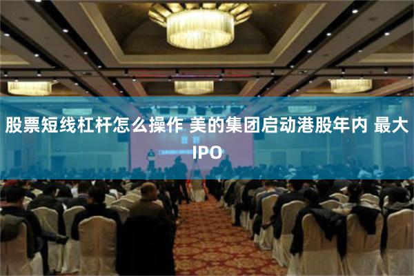 股票短线杠杆怎么操作 美的集团启动港股年内 最大IPO